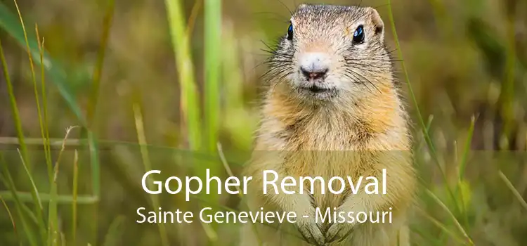 Gopher Removal Sainte Genevieve - Missouri